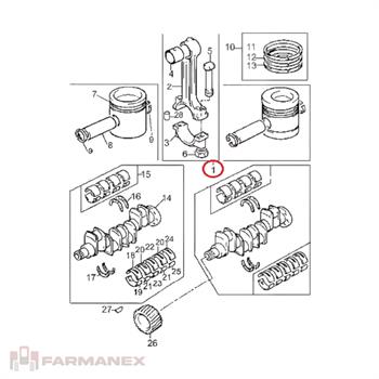 مجموعه شاتون تراکتور فرگوسن